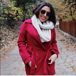 Jackets & Coats - Pink Peacoat Jackets & Coats - Pink Peacoat
